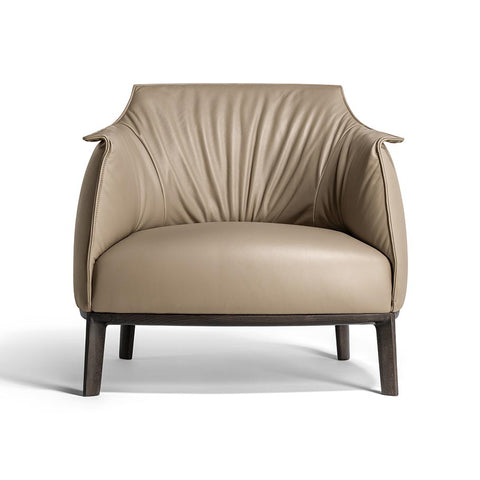 Archibald Armchair with Wood Legs