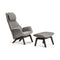 Downtown Lounge Armchair  option Matching Ottoman