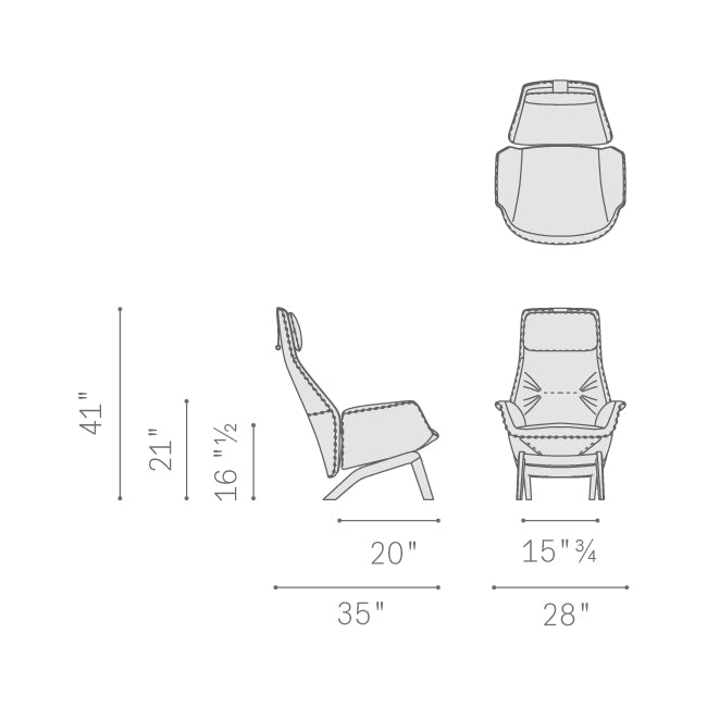 Downtown Lounge Armchair