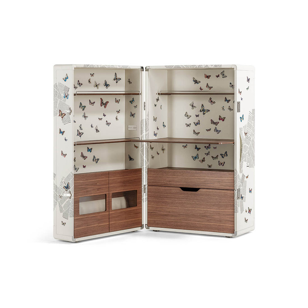 Fornasetti x Poltrona Frau Isidoro Ultime Notizie Drinks Cabinet