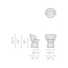 Lepli Small Amrchair