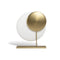Moonbeam Table Lamp  option Brass Galvanized Aluminum