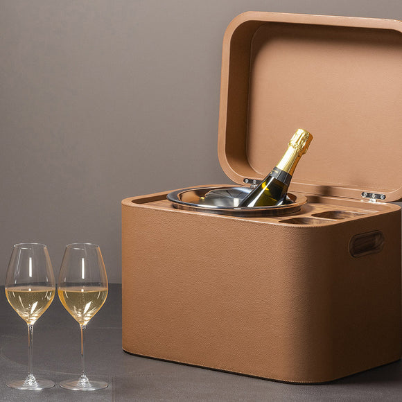 Giobagnara x Poltrona Frau Tableware Champagne Box
