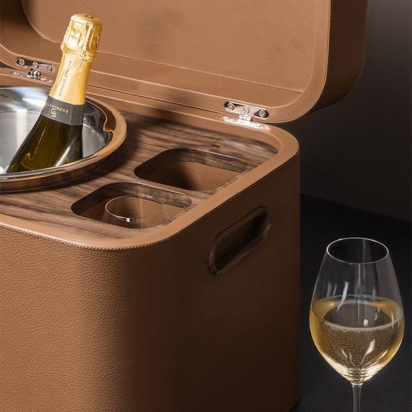Giobagnara x Poltrona Frau Tableware Champagne Box