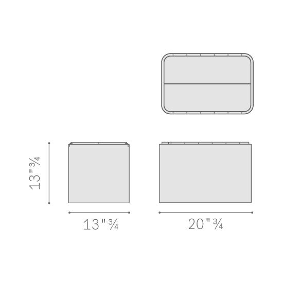 Giobagnara x Poltrona Frau Tableware Picnic Basket