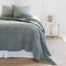 Antwerp Throw Coverlet  option Moss