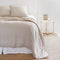 Antwerp Throw Coverlet  option Natural
