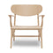 CH22 Lounge Chair  option Oak White Oil / Natural Paper Cord