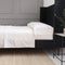 Como Ladder Stitch Cotton Sateen Sheet Set  option Ivory