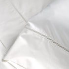 Como Ladder Stitch Cotton Sateen Sheet Set