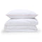 Emily Duvet Cover Set  option White / Pink