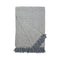 Julian Oversized Throw Blanket  option Blue Grey