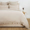Kelly Duvet Cover  option Flax / Flax