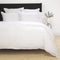Langston Bamboo Sateen Duvet Set  option White