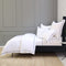 Sheena Bamboo Sateen Euro Sham  option Navy