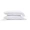 Skylar Cotton Percale Pillowcase (Set of 2)  option White / White