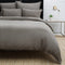 Waverly Cotton Duvet Cover Set  option Pebble