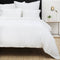 Waverly Cotton Duvet Cover Set  option White