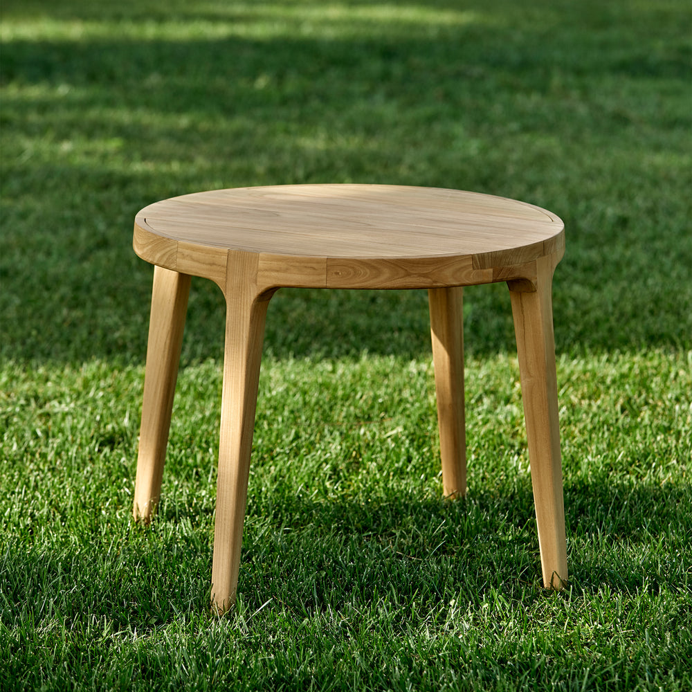 Paralel Round Outdoor Side Table