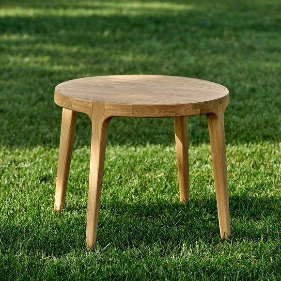 Paralel Round Outdoor Side Table