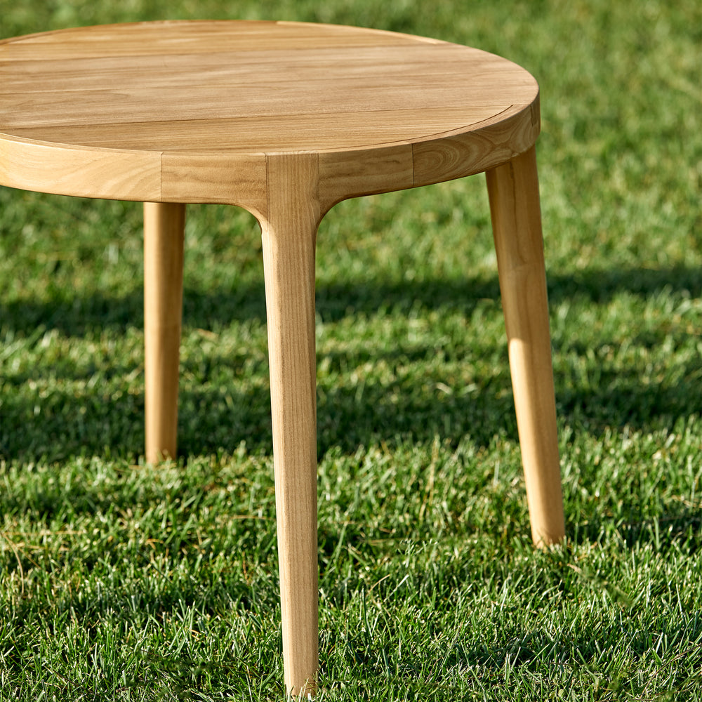 Paralel Round Outdoor Side Table