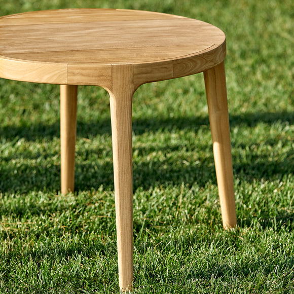 Paralel Round Outdoor Side Table