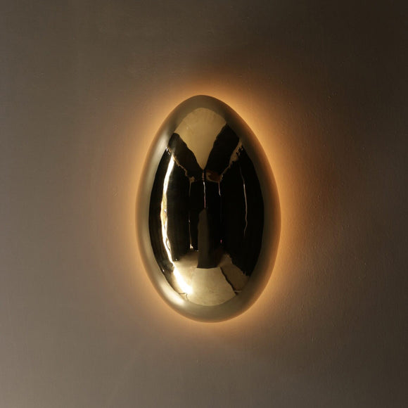 Golden Egg Wall Sconce