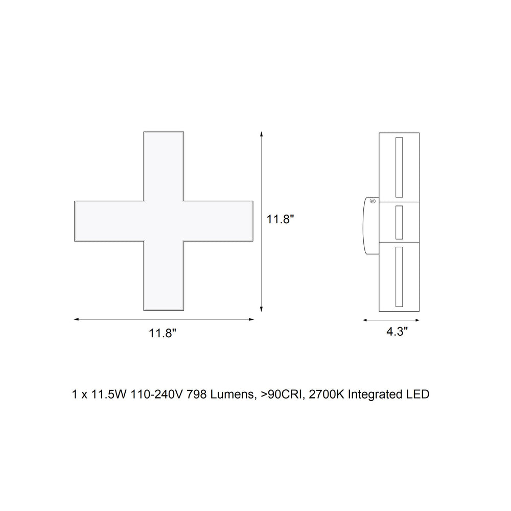 Plus Wall Sconce