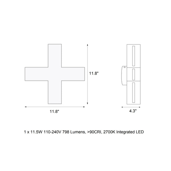 Plus Wall Sconce