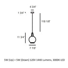 Capitan Da Mar LED Pendant Light