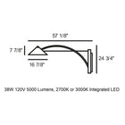 Flyer LED Wall Sconce