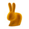 Rabbit Velvet Stool  option Dark Gold