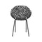 Bacana Indoor/Outdoor Dining Chair (Set of 2)  option Black