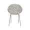 Bacana Indoor/Outdoor Dining Chair (Set of 2)  option Dove Grey