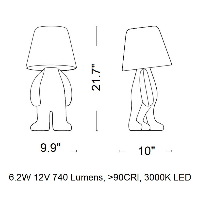 Bigger Brother LED Table Lamp