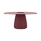 Cobble Outdoor Dining Table  option Indian Red