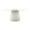 Cobble Outdoor Dining Table  option Warm White