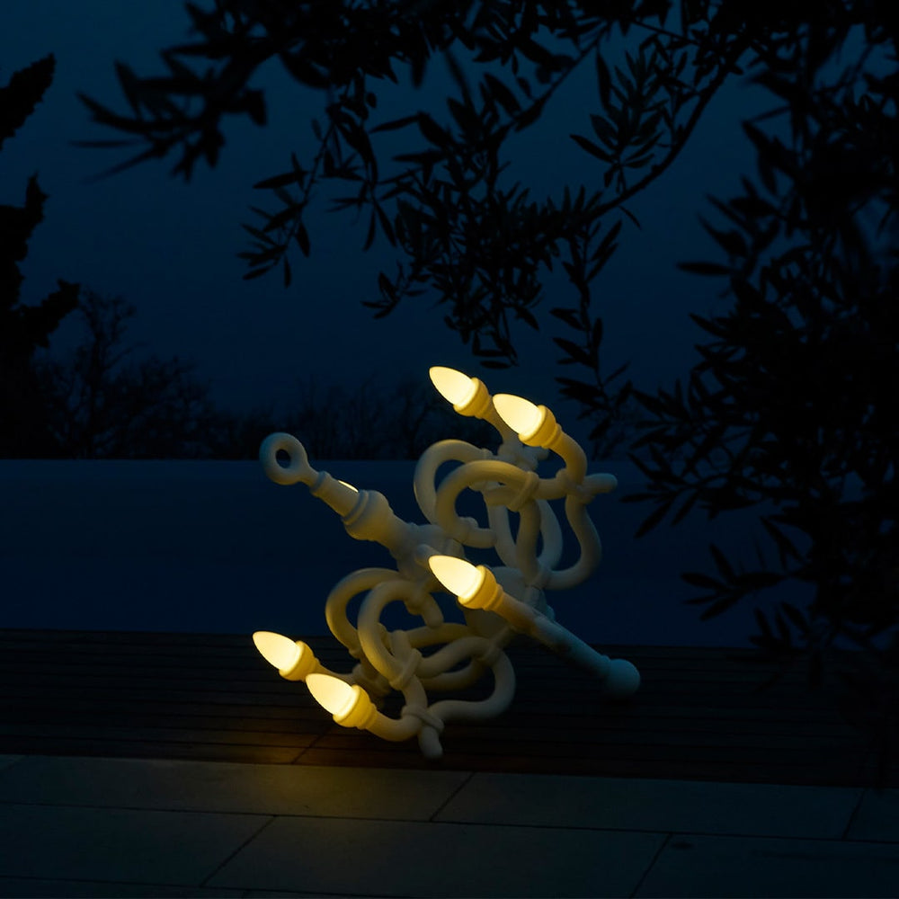 Fallen Chandelier Portable LED Lamp