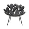Filicudi Indoor/Outdoor Lounge Chair  option Black