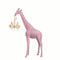 Giraffe in Love Floor Lamp  option Pink