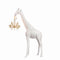 Giraffe in Love Floor Lamp  option White