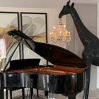 Giraffe in Love Floor Lamp
