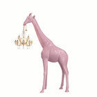 Giraffe in Love Floor Lamp