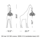 Giraffe in Love LED Table Lamp