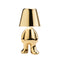 Golden Brothers LED Portable Table Lamp  option Tom