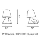 Golden Brothers LED Portable Table Lamp
