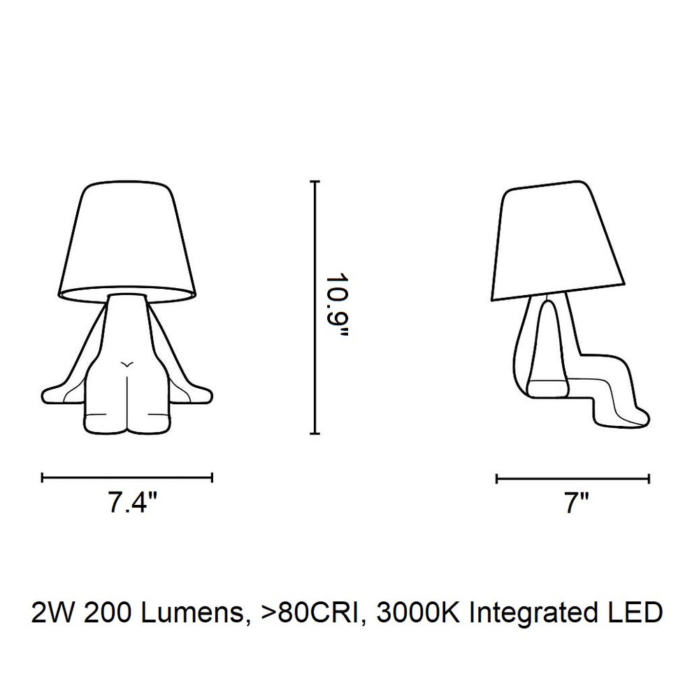 Golden Brothers LED Portable Table Lamp
