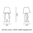 Golden Brothers LED Portable Table Lamp
