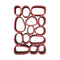 Koibuchi Bookcase  option Indian Red Mix