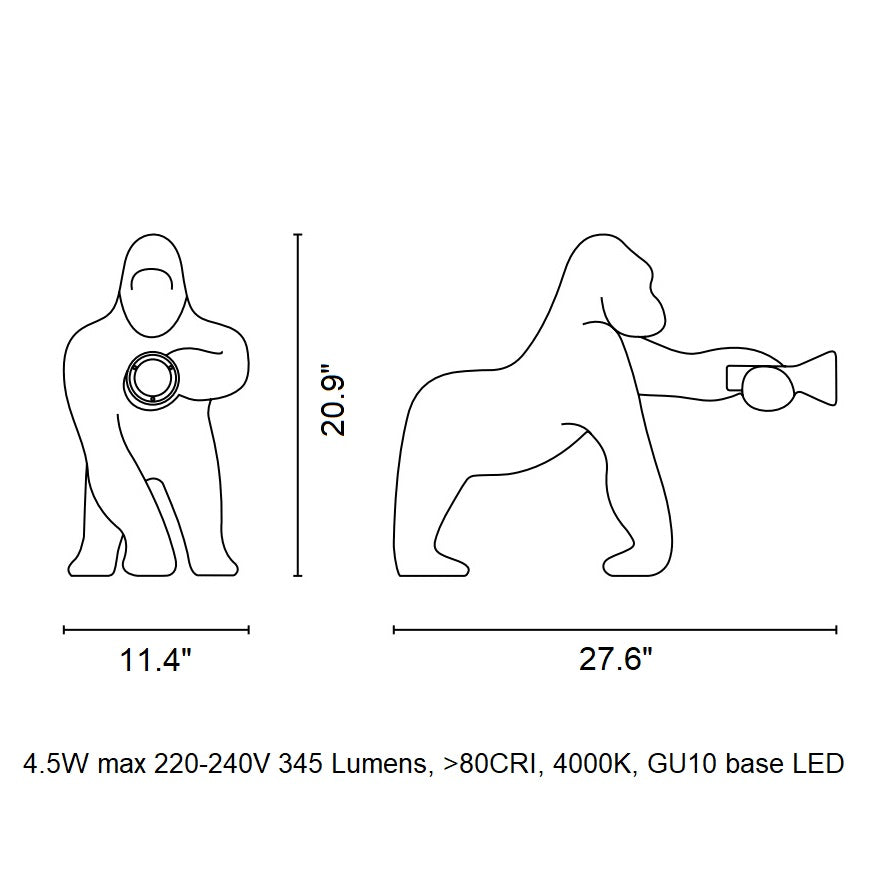 Kong Velvet LED Table Lamp